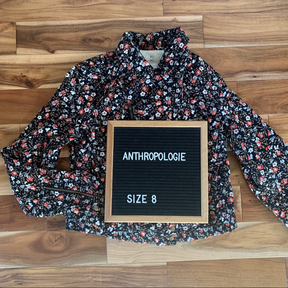 Anthropologie Hei Hei Tinsley Cropped Jacket